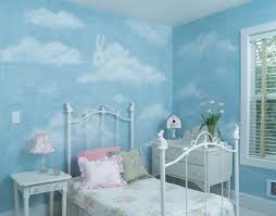 kids bedroom clouds